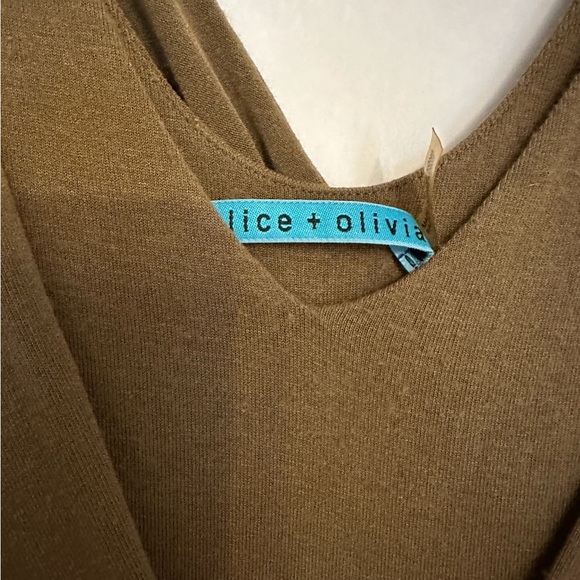 Alice + Olivia Draped Sleeveless Dress Medium SEE NOTES - Picture 15 of 16